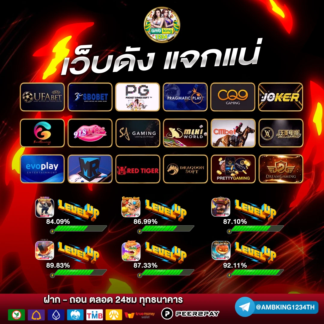 ฝากผ่าน วอลเลท ไม่มีขั้นต่ํา - แบนเนอร์โปรโมชั่น