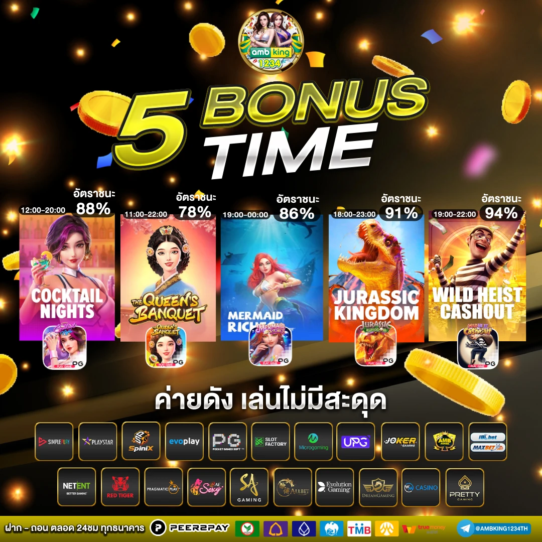 การเล่นสล็อต - แบนเนอร์โปรโมชั่น