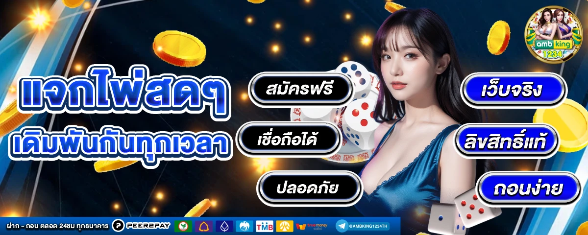เว็บสล็อตที่รับ true wallet - แบนเนอร์โปรโมชั่น
