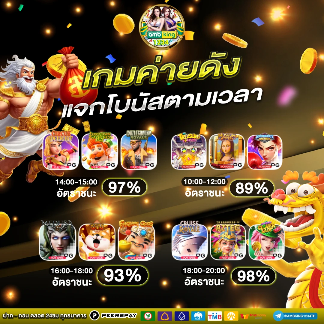 สล็อตเว็บตรงถอนขั้นต่ํา1บาท - แบนเนอร์โปรโมชั่น