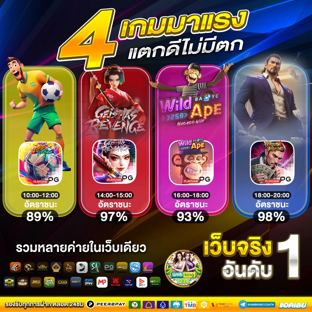 ค่าย pg สล็อต - แบนเนอร์โปรโมชั่น
