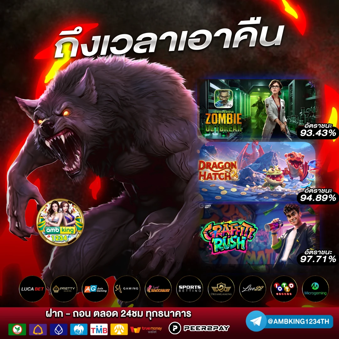 เกมสล็อตแตกหนัก - แบนเนอร์โปรโมชั่น